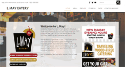 Desktop Screenshot of lmayeatery.com